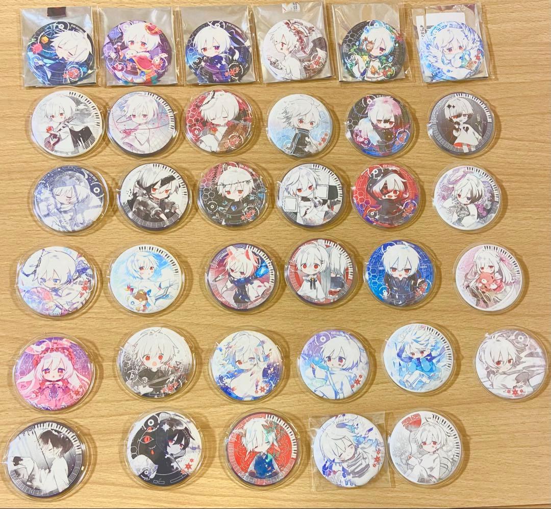 まふまふ 缶バッジ コンプリートセット 世会色ユニバース ひきライ ひき歌