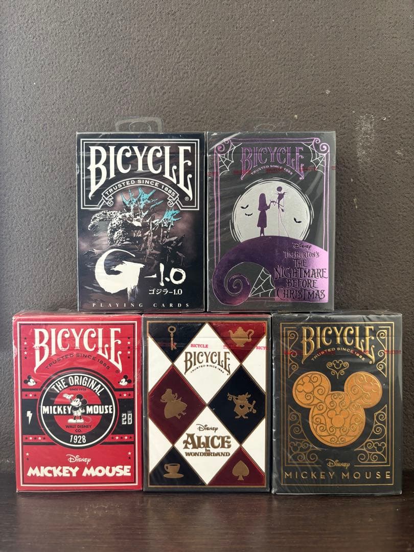 Bicycleトランプ5個セット