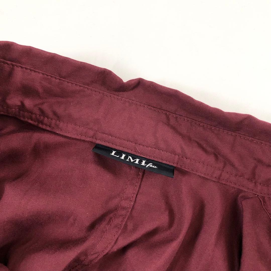 LIMI feu リミフゥ 2018AW ボリュームフレアブラウス ボルドー - メルカリ