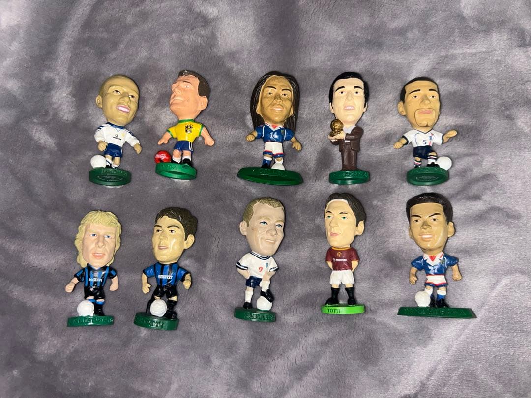 サッカー選手フィギュアセット 23体 「コリンシアン・マイクロスターズ