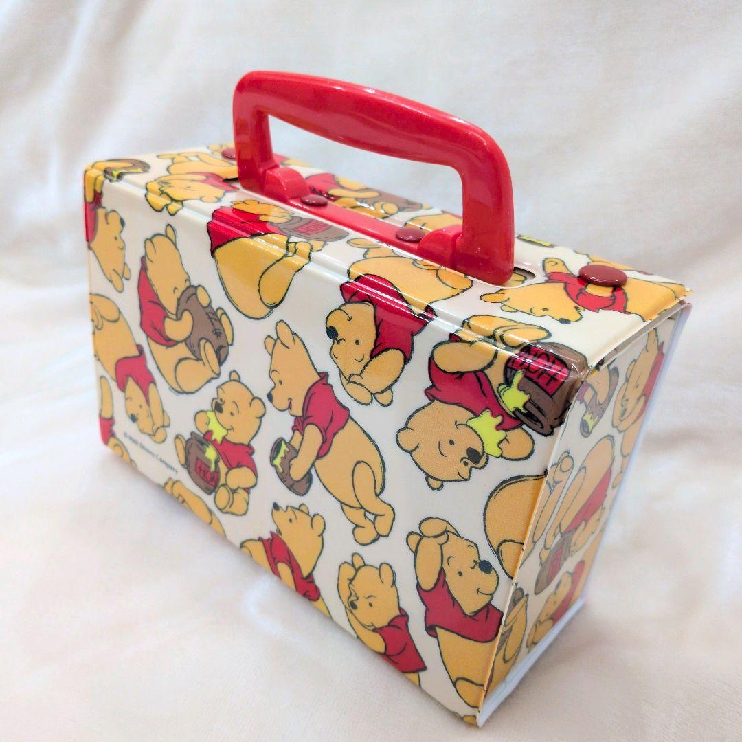 美品 平成レトロ くまのプーさん カセットテープ入れ 小物入れ