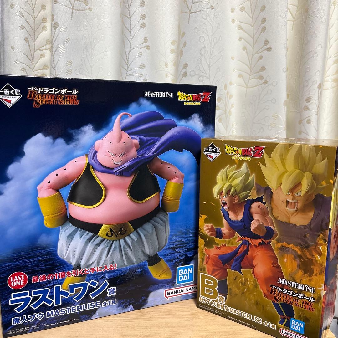 一番くじ　ドラゴンボール　B賞　孫悟空　ラストワン賞　魔人ブウ　フィギュア