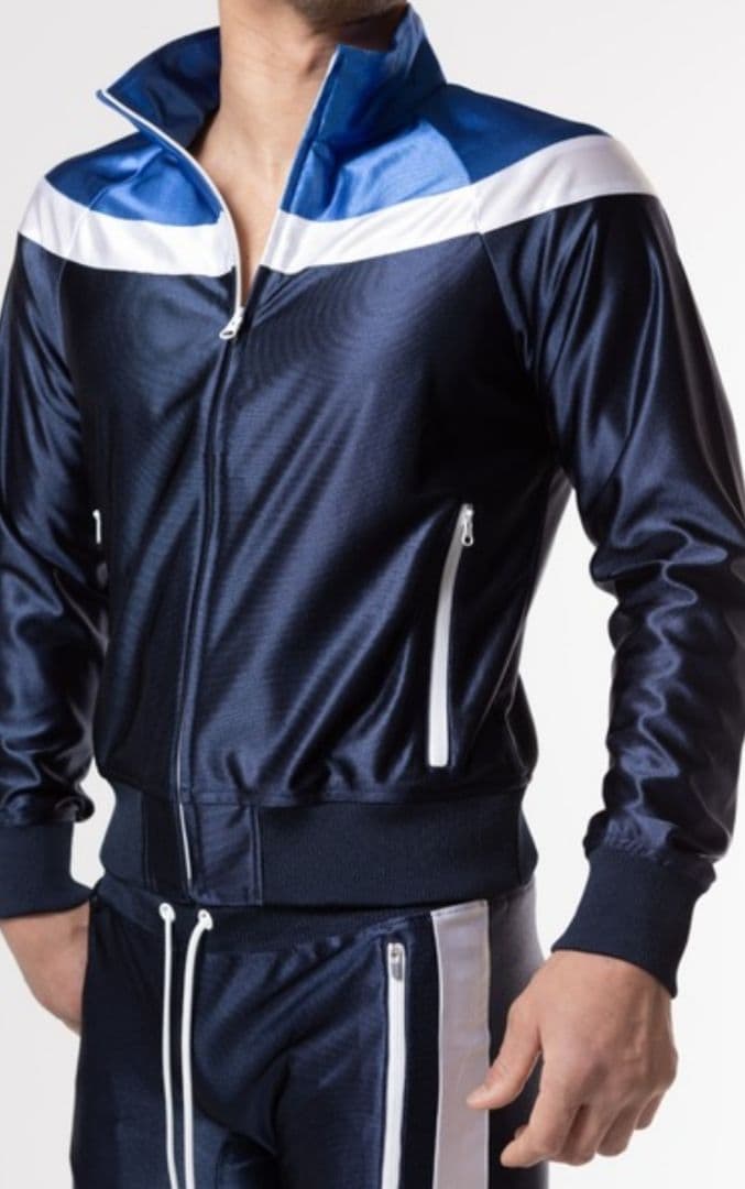 の*き様 TOOT トラックスーツ（L、ネイビー）