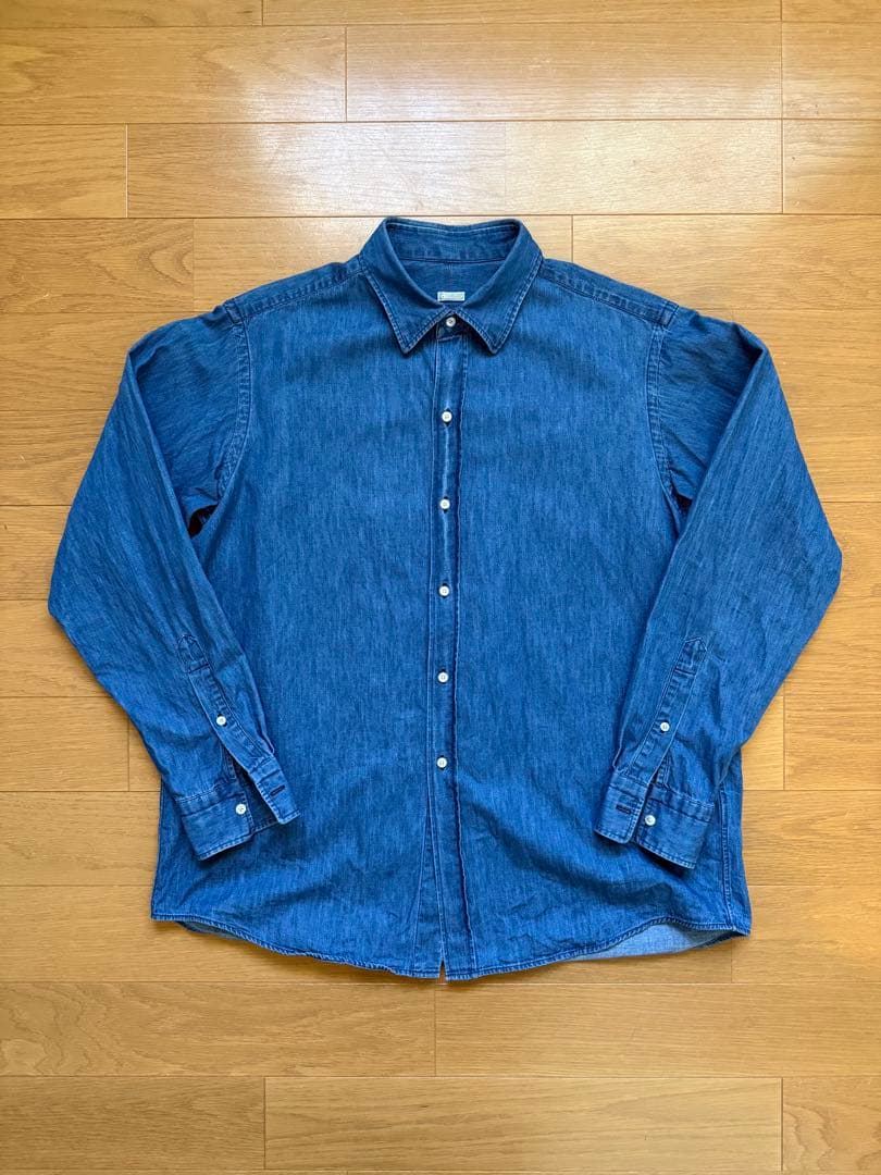 A.PRESSE アプレッセ Washed Denim Shirts サイズ2