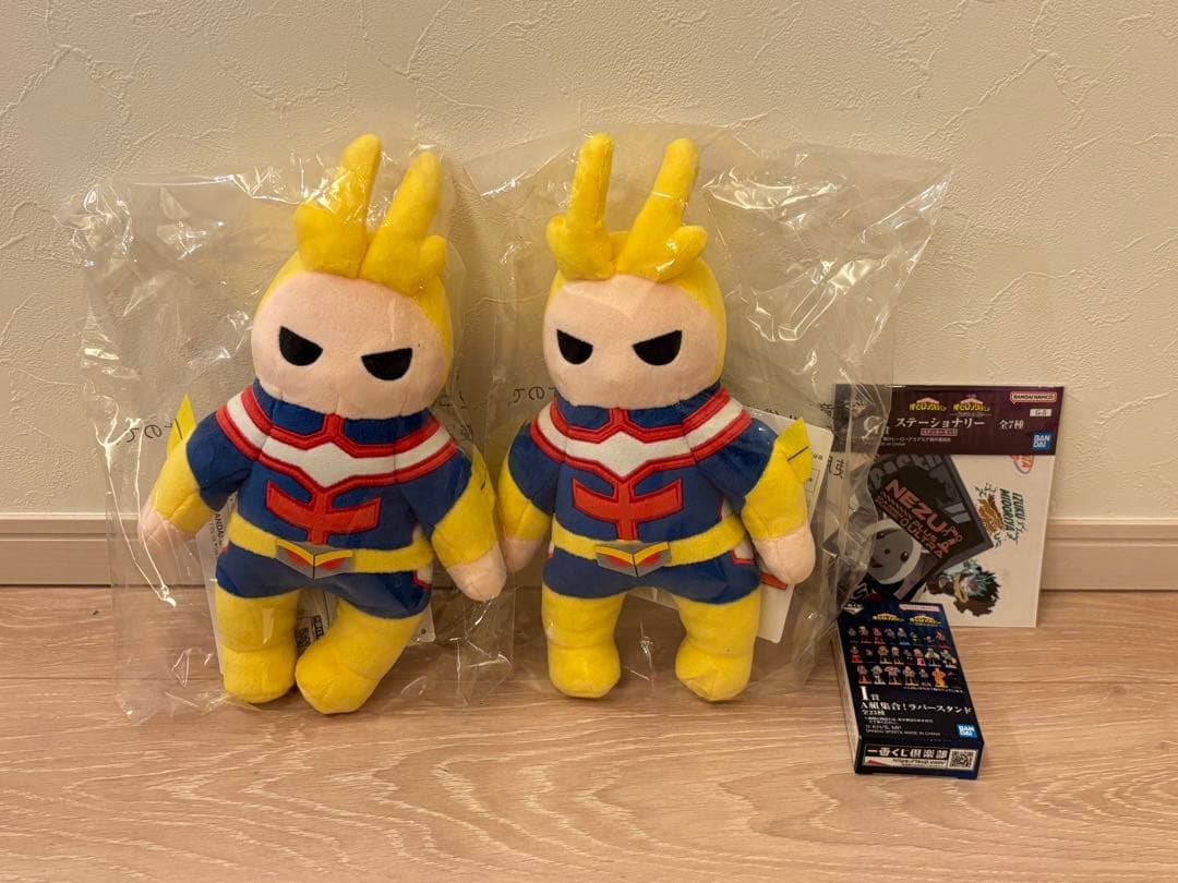 ヒロアカ 一番くじ 紡がれる想い E賞 オールマイトサウンドぬいぐるみ ヒロアカ 一番くじ 紡がれる想い E賞 オールマイトサウンドぬいぐるみ