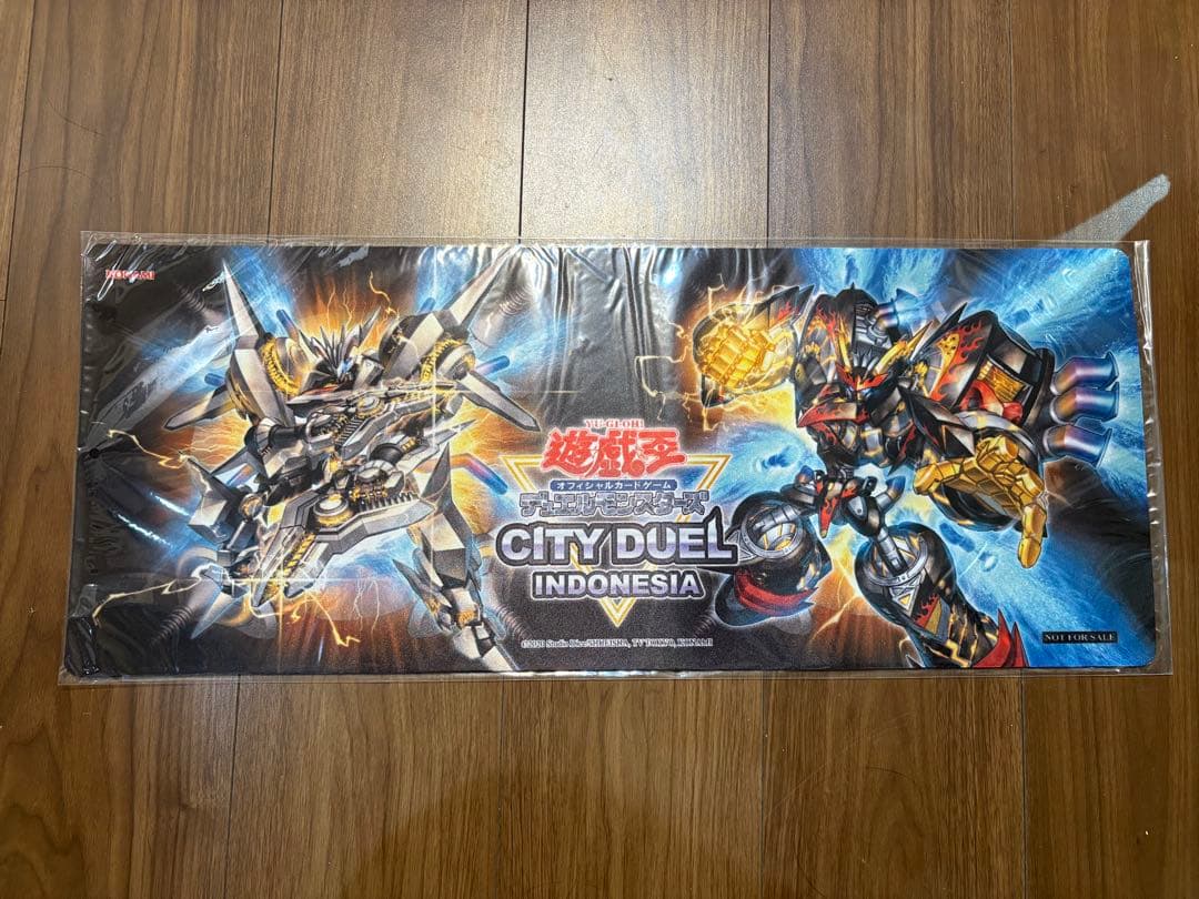 未開封　遊戯王　ライゼオル デュオドライブ デッドネーダー プレイマット プレイ用】 ライゼオル・デュオドライブ 【シークレット】 DBCB-JP006