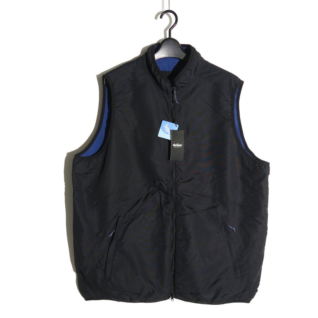 新品 WILD THINGS サプレックス リバーシブルベスト 24AWブラック