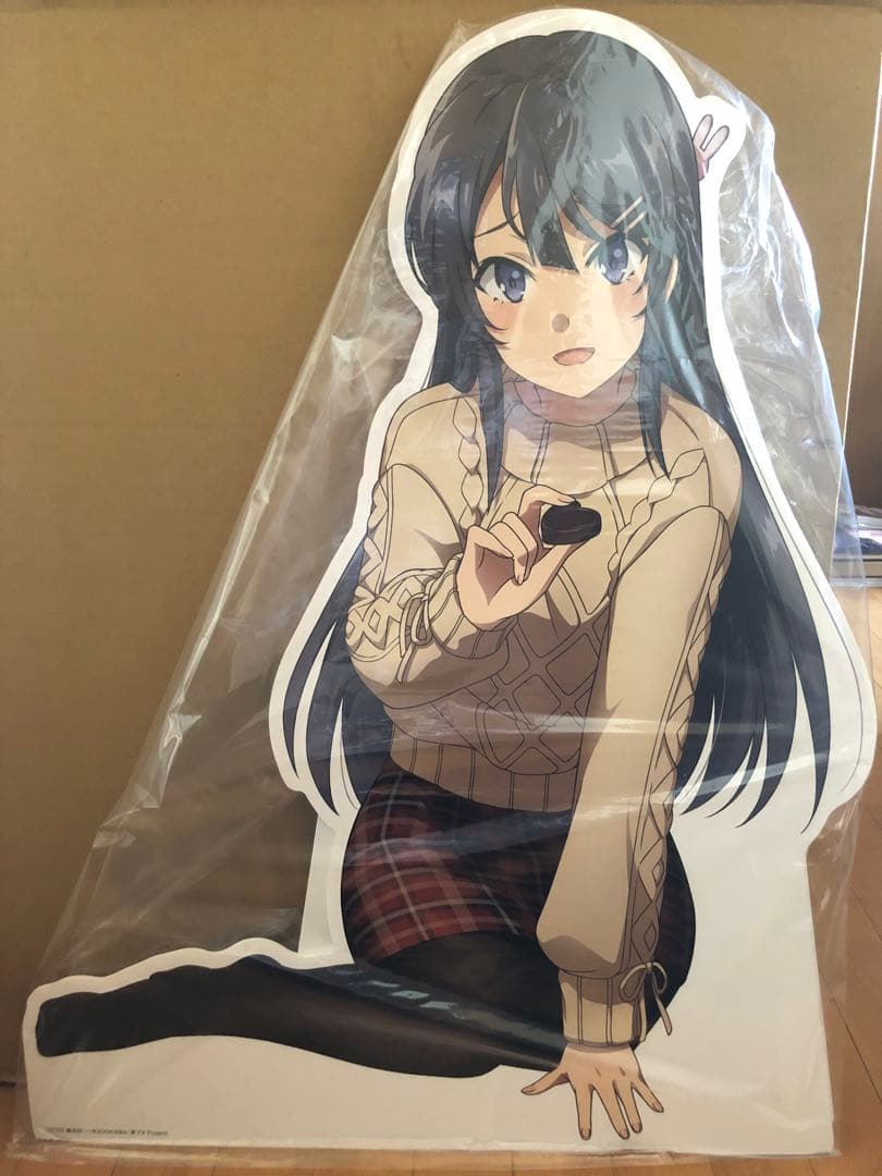 桜島麻衣バレンタインデー アニプレックス オンラインくじ 麻衣の等身大スタンディ