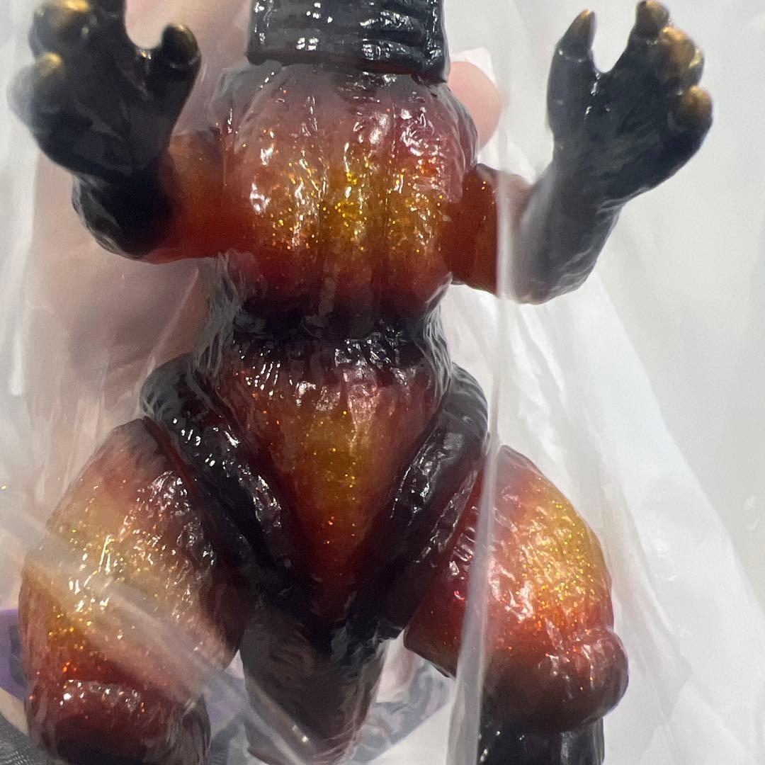 CCP 直販限定カラーミドルサイズ ゴジラ(1995) ブラックラメ Ver