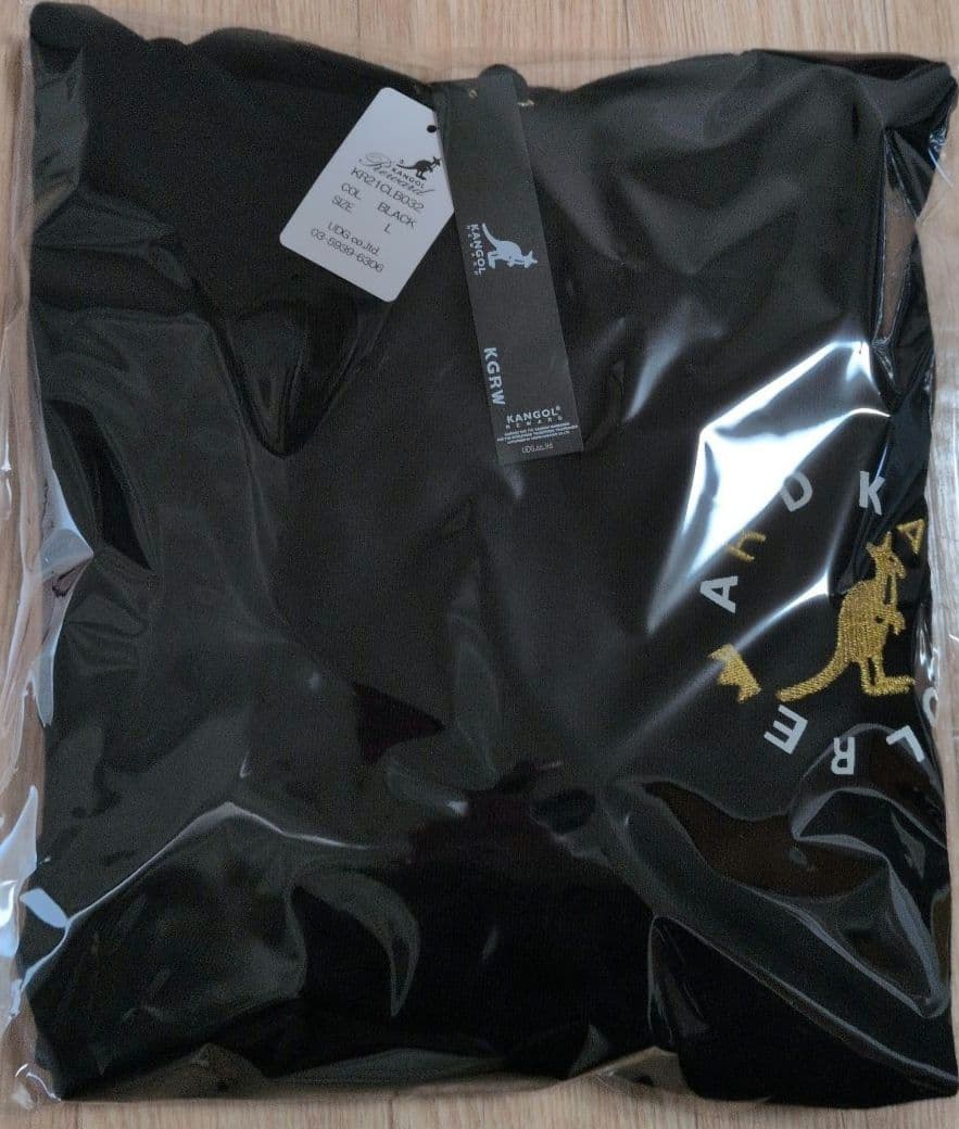 ☆新品未使用☆MAZZEL RAN×KANGOL REWARDコラボパーカー L