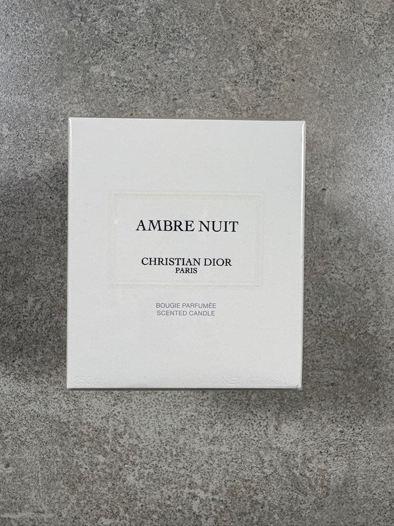 未開封　メゾンディオール　アンブルニュイ　キャンドル