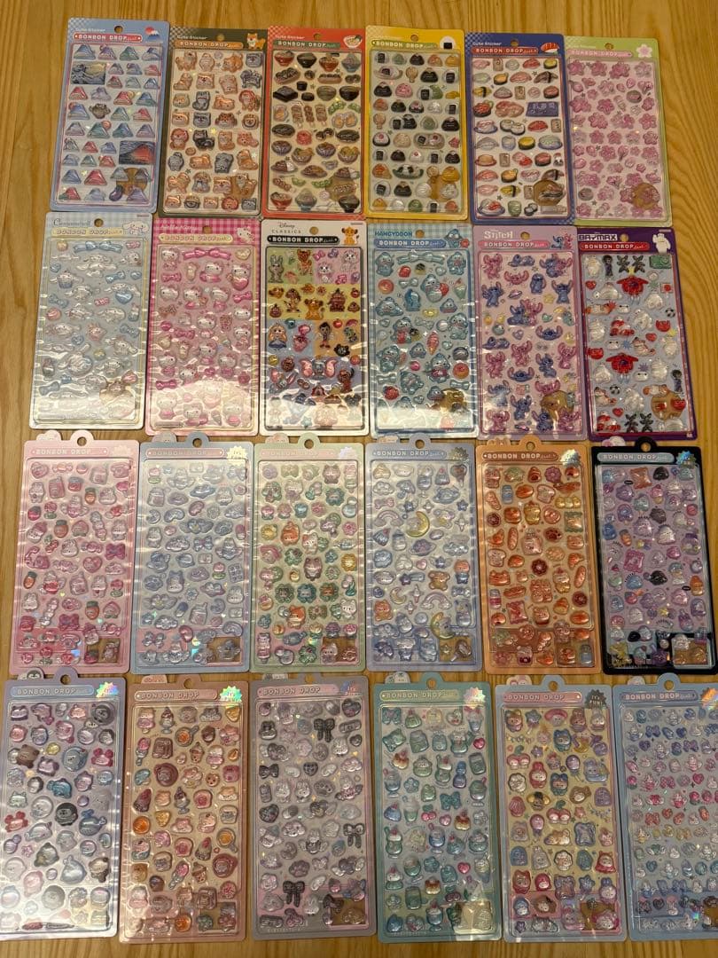 【正規品】ボンボンドロップシール　24枚セット