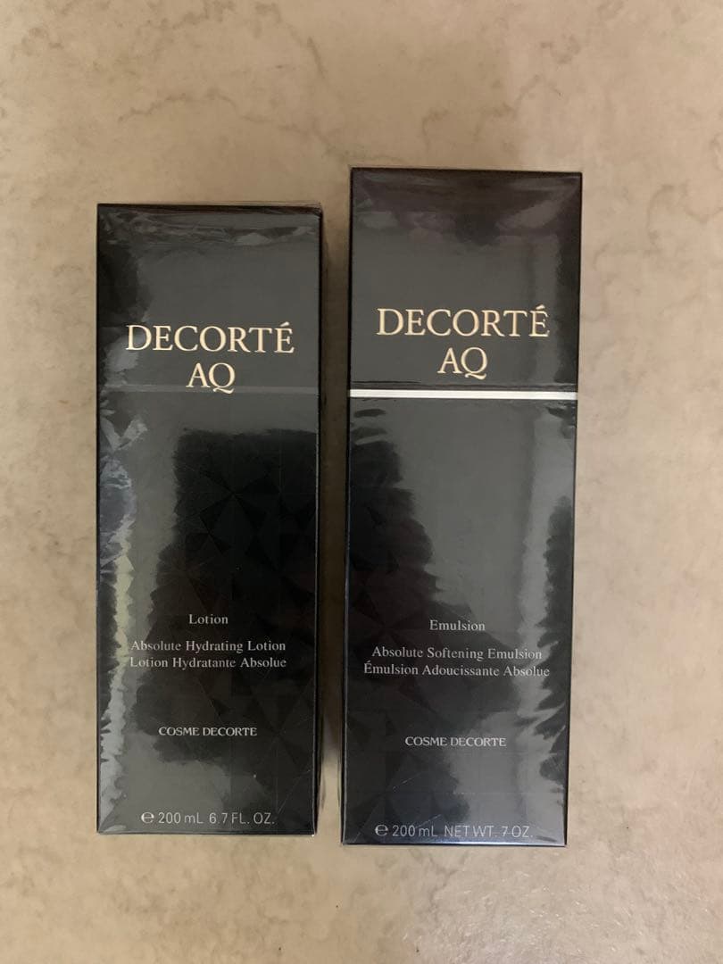 【国内正規品】【新品】コスメデコルテ AQ ローション➕AQエマルジョン
