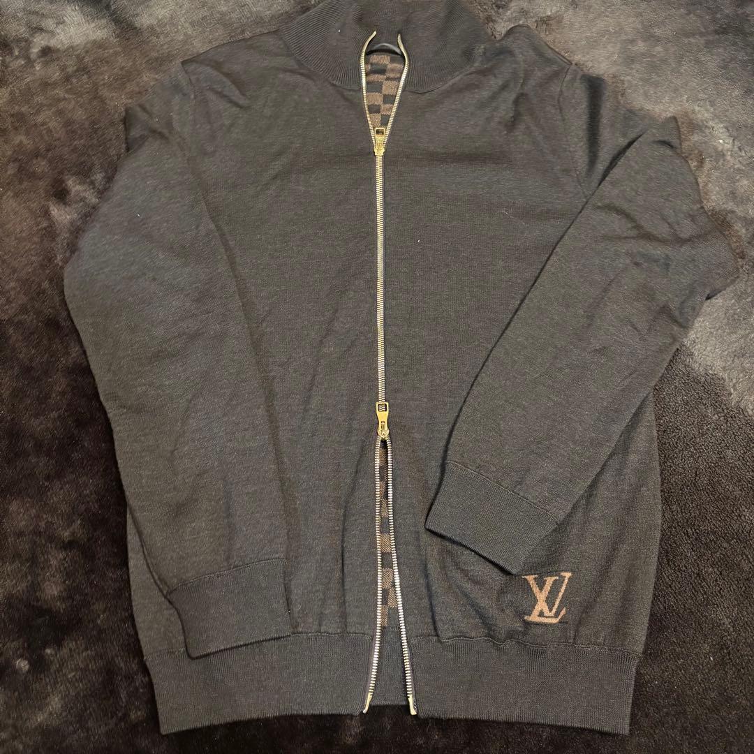 Louis Vuitton ドライバーズニット ダミエ ロゴ ルイヴィトン