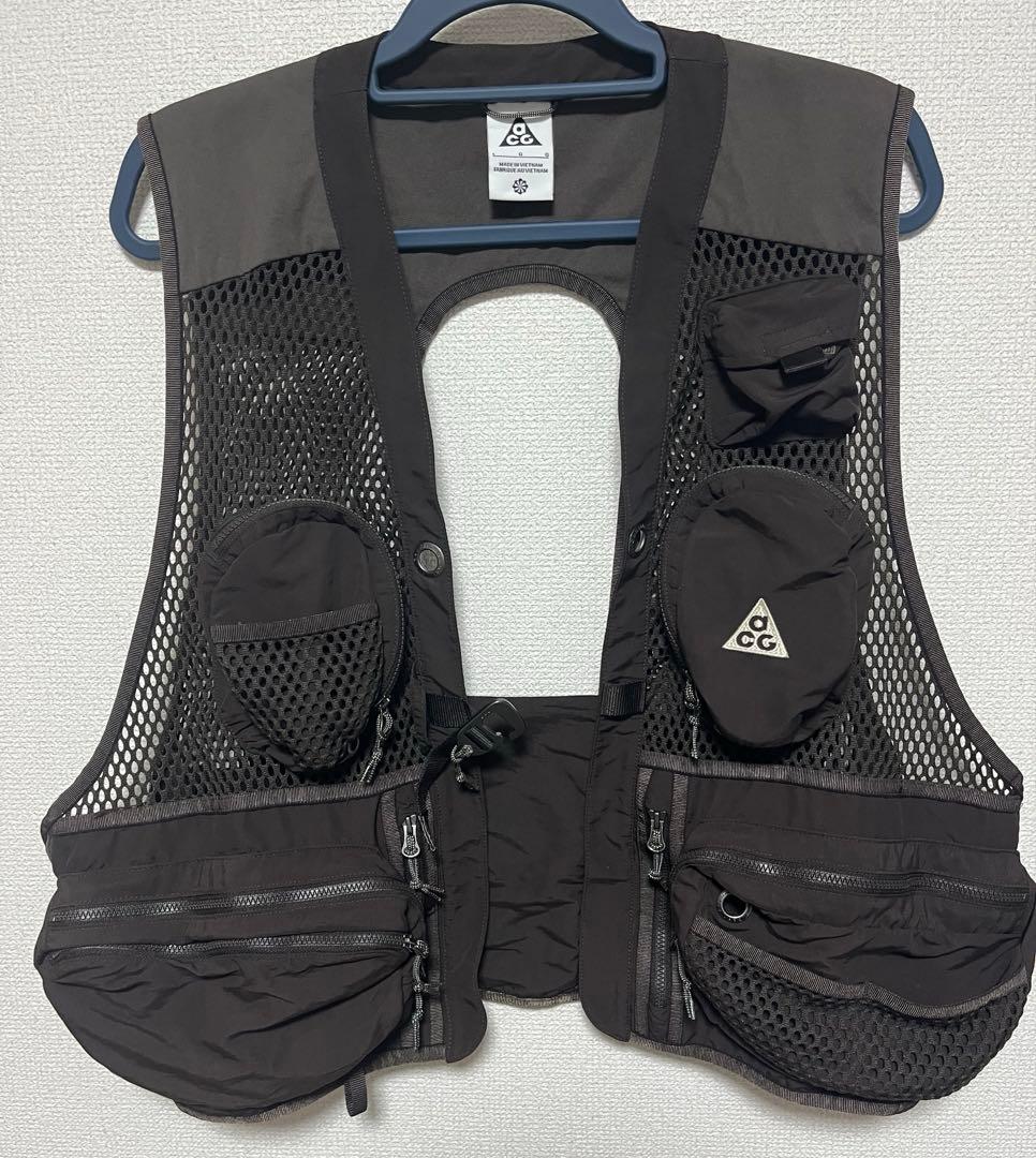 NIKE ACG 22AW BUTTLES VEST メッシュベスト サイズ L 2026年最新】buttle vestの人気アイテム - メルカリ