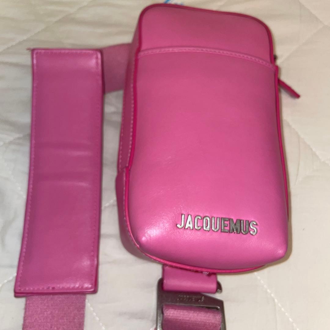 JACQUEMUS ピンク ボディバッグ Nike Jacquemus ボディバッグ Check