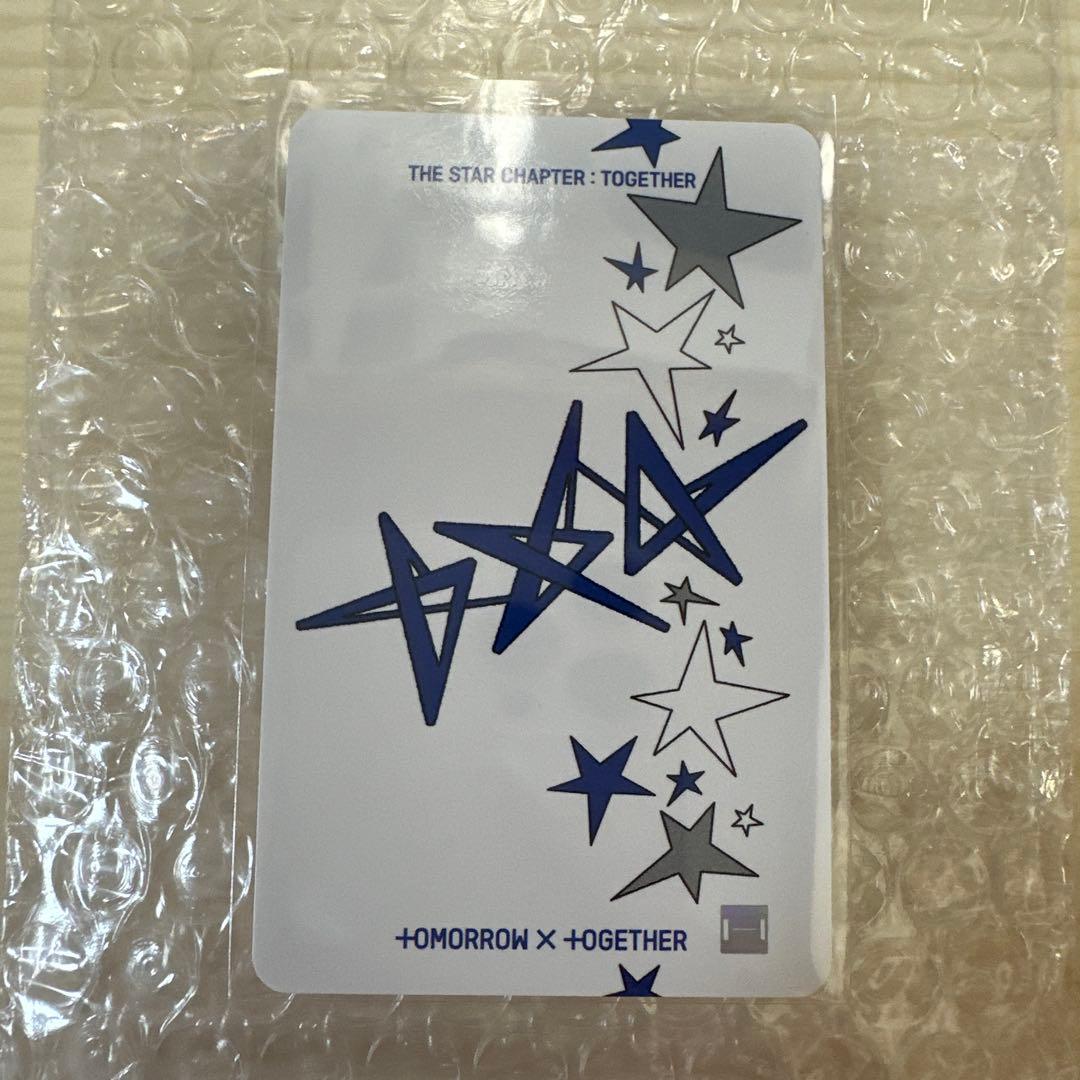 TXT ヒュニンカイ トレカ TOGETHER 追加 ラキドロ 本国 追加特典