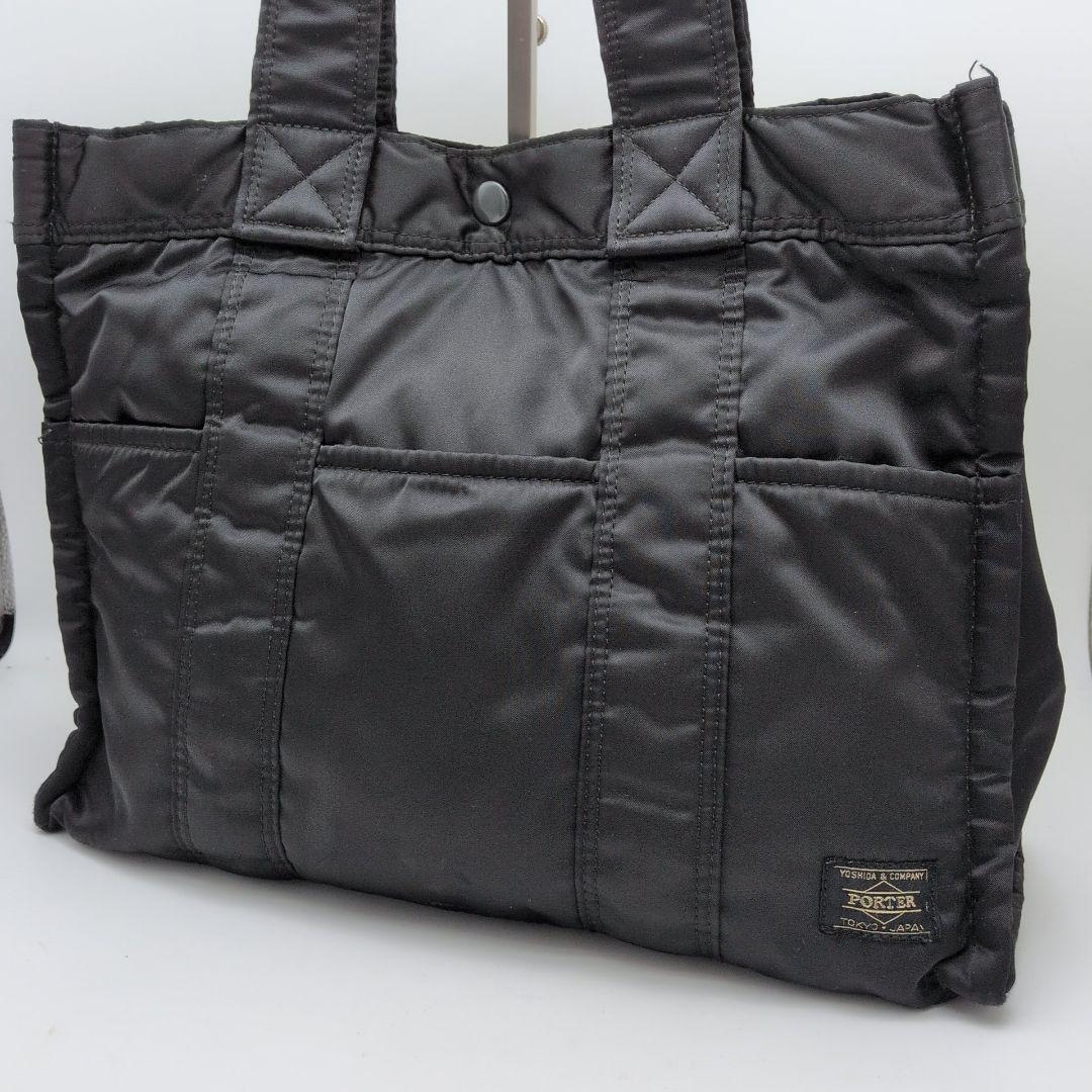 ぽんたろう　TANKER　トートバッグ　Sサイズ　ブラック