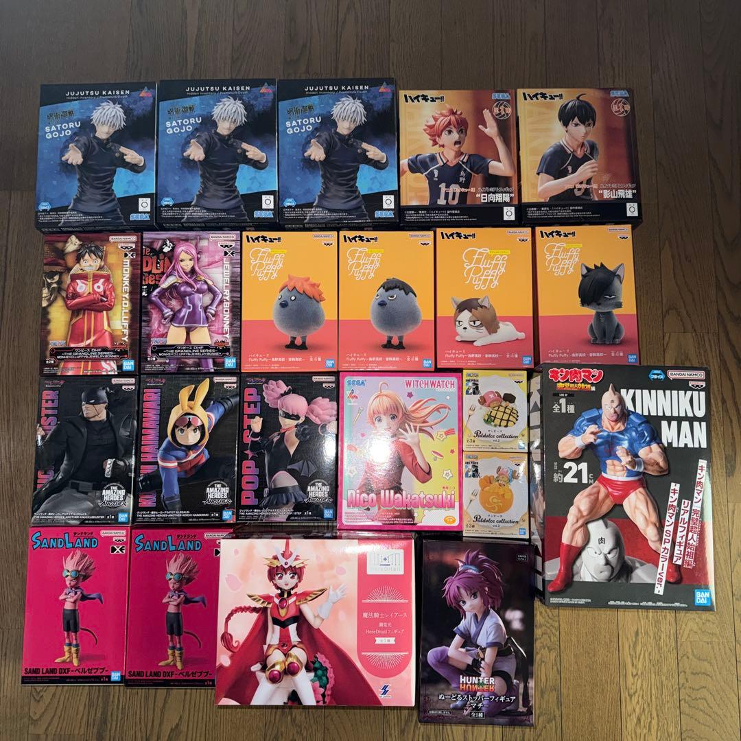 新品未開封）人気アニメ•美少女系 プライズフィギュア 32点セット