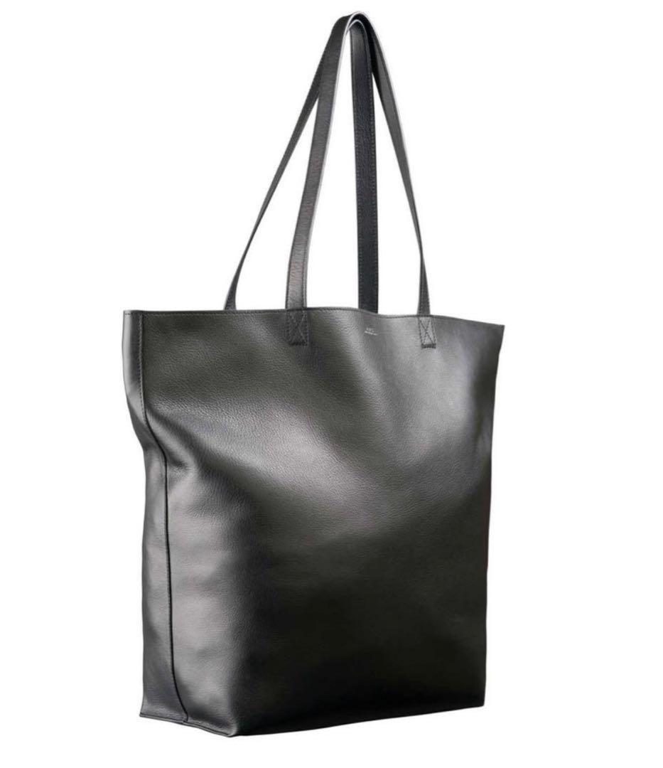 A.P.C. アーぺーセー トートーバック 黒 ブラック レザー