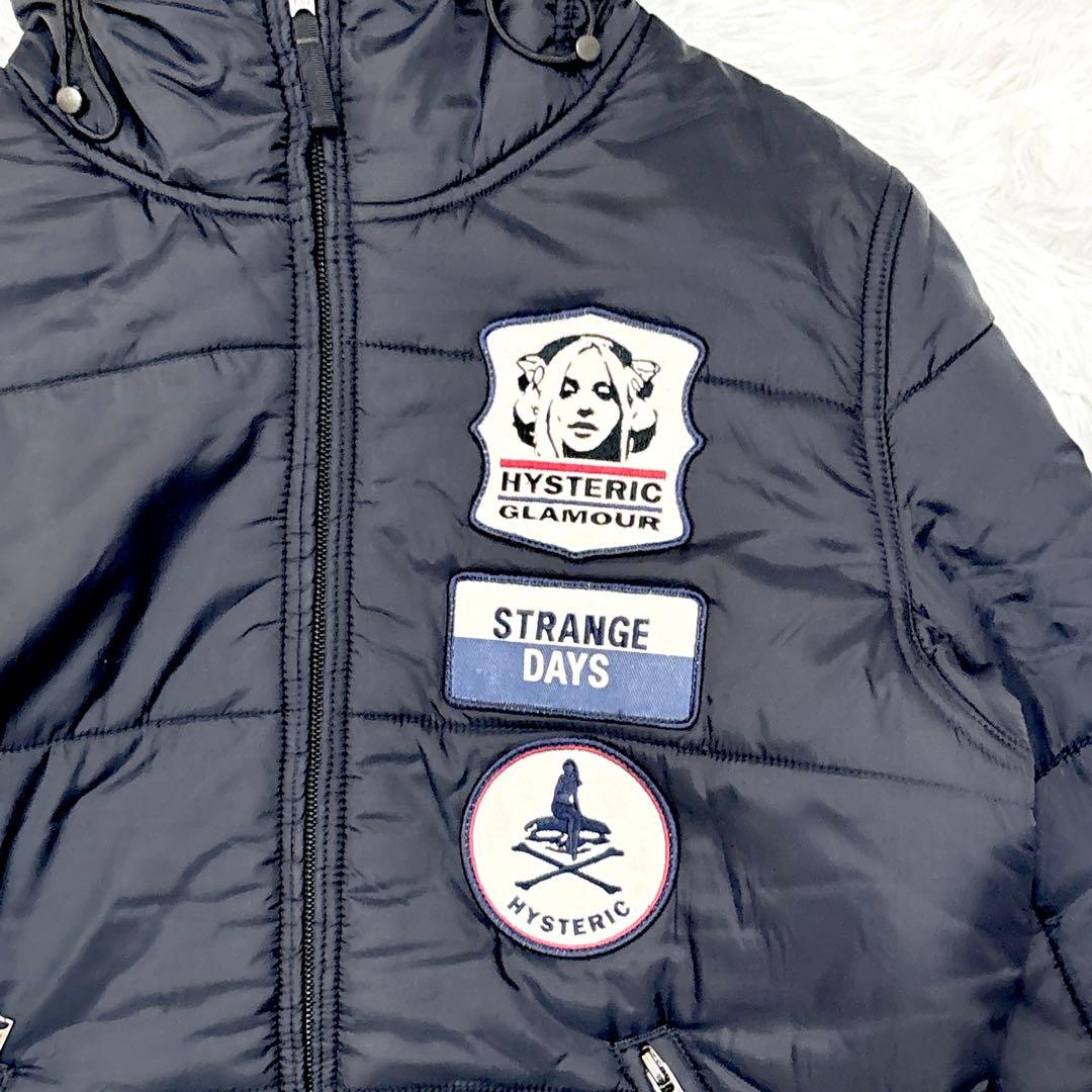 ヒステリックグラマー プリマロフト ダウンジャケット FREE 中綿