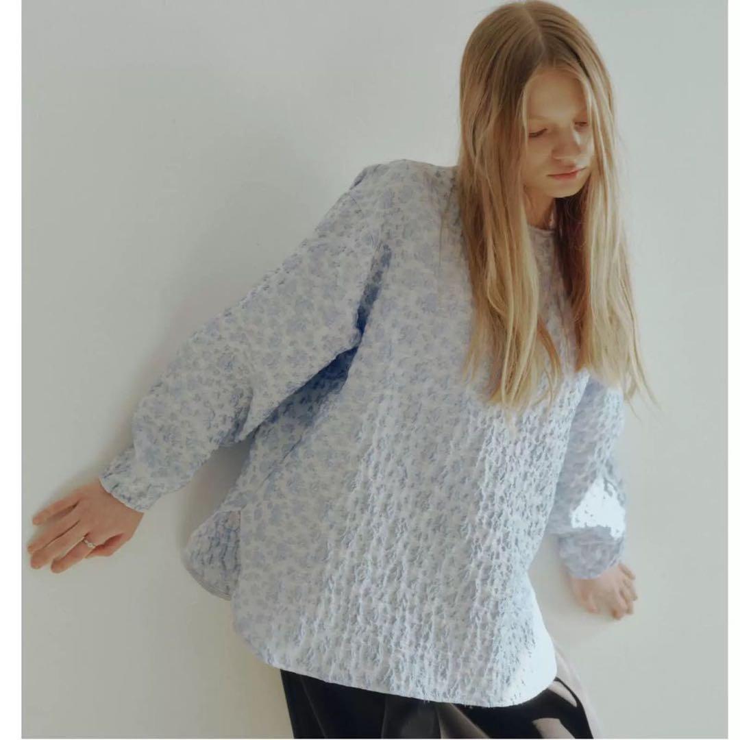 OHGA オーガ JACQUARD BLOUSE ジャガード ブラウス - メルカリ