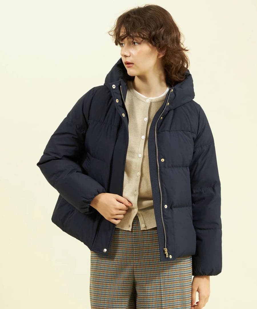 マッキントッシュフィロソフィー　フーデットショートダウン