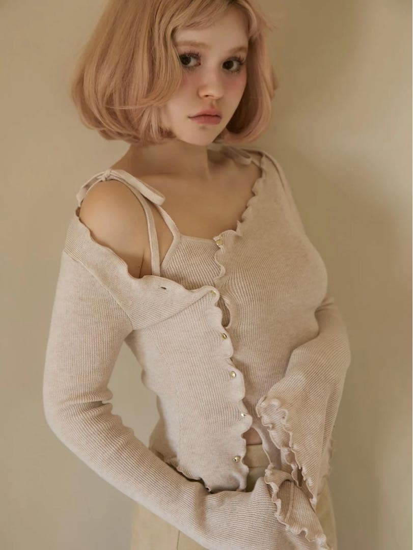 andmary　Fleur knit set