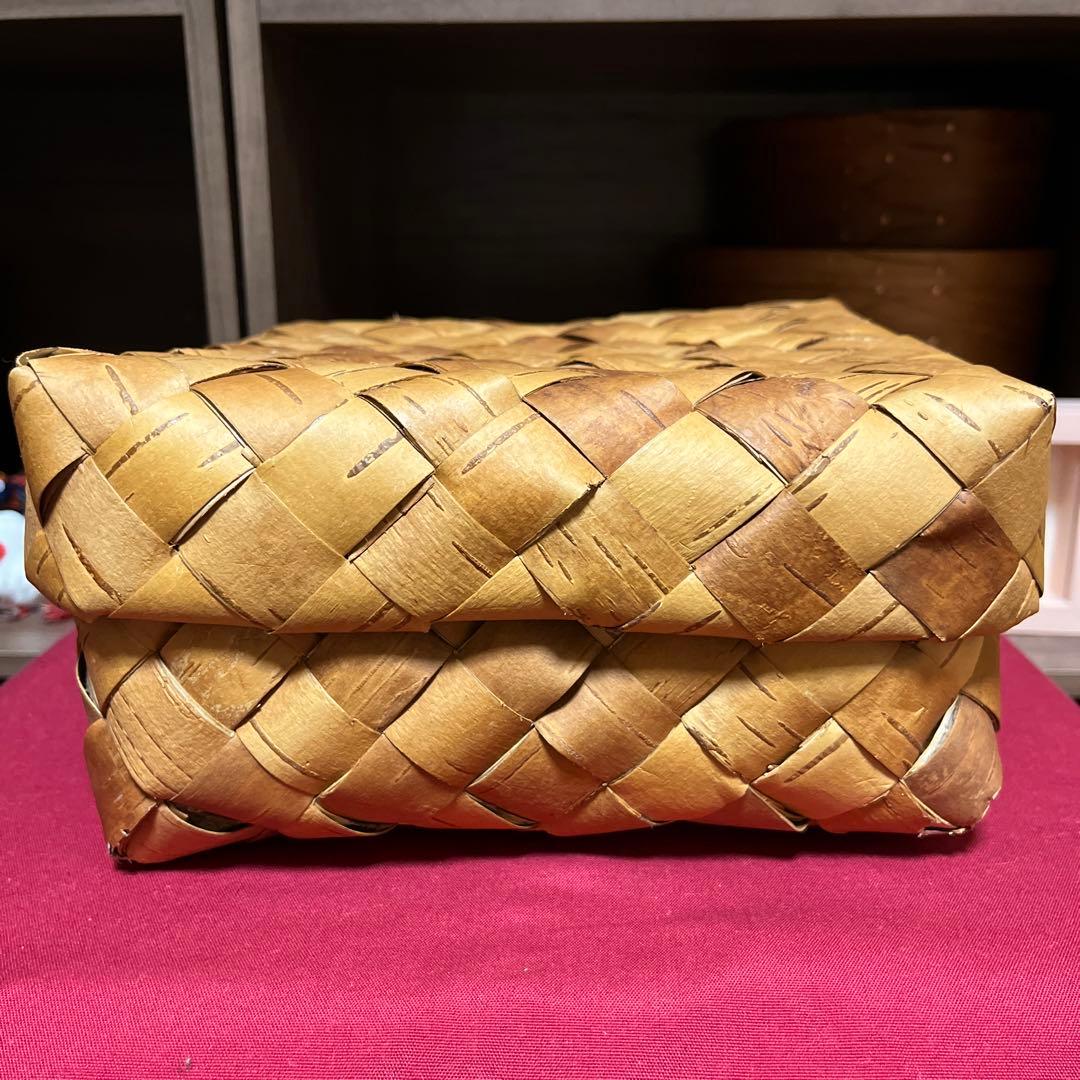 値下げ　期間限定セールGalina ガリーナ 白樺かご　フィンランド　収納 174530524_o10.jpg?