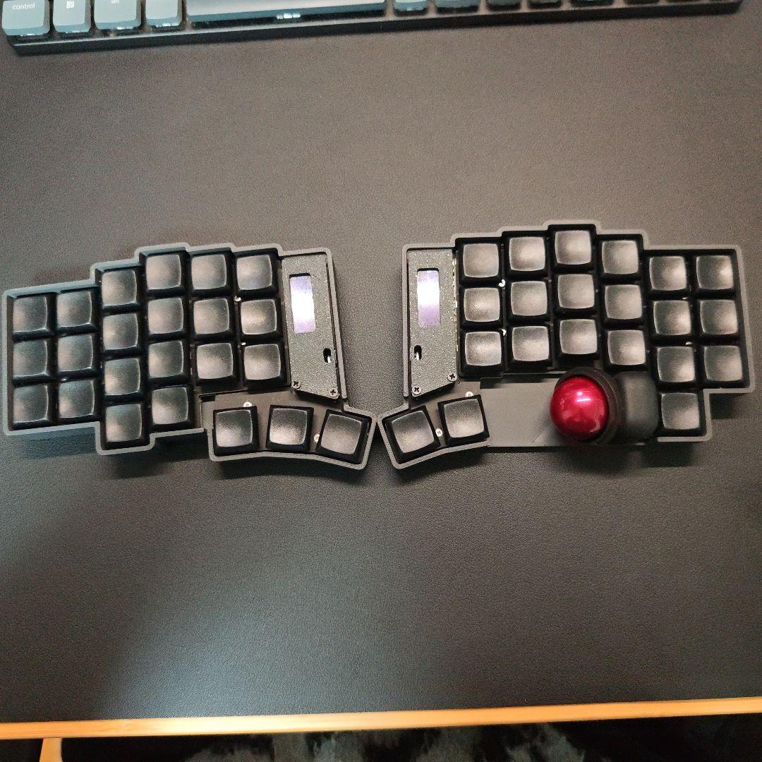keyball44 LP 完成品 無線化(Bluetooth) 自作キーボード