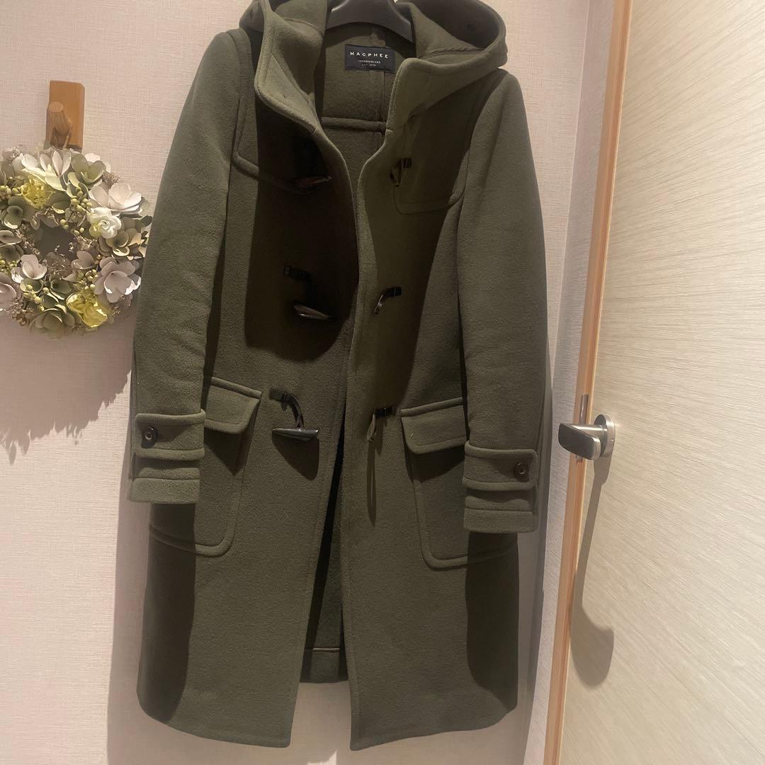 マカフィートゥモローランド ウールメルトン ロングダッフルコート