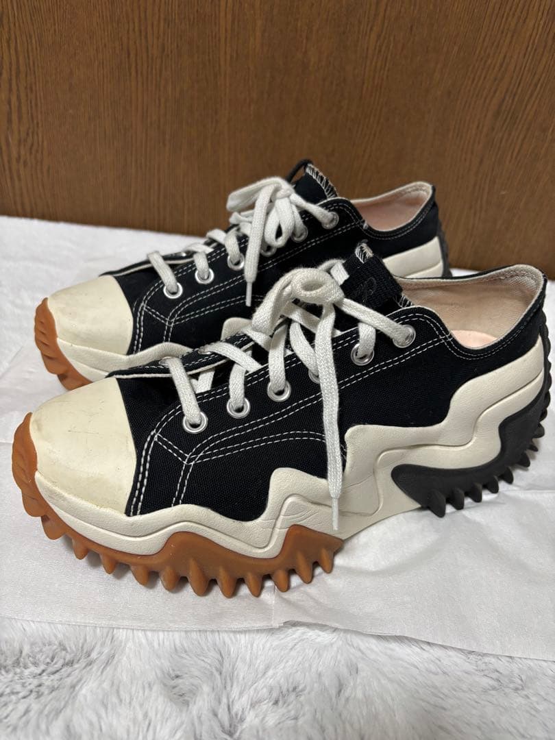 韓国限定コンバース ランスターモーション ロウカット ブラック