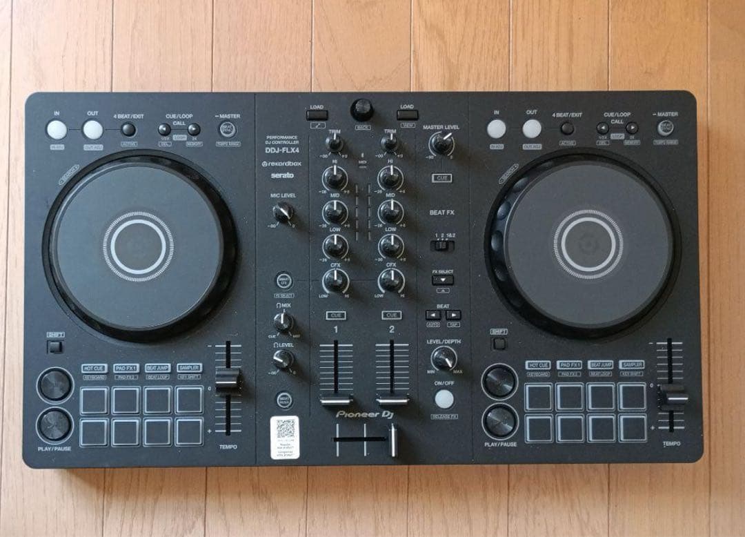 Pioneer DJ DDJ-FLX4 ヘッドホン付属