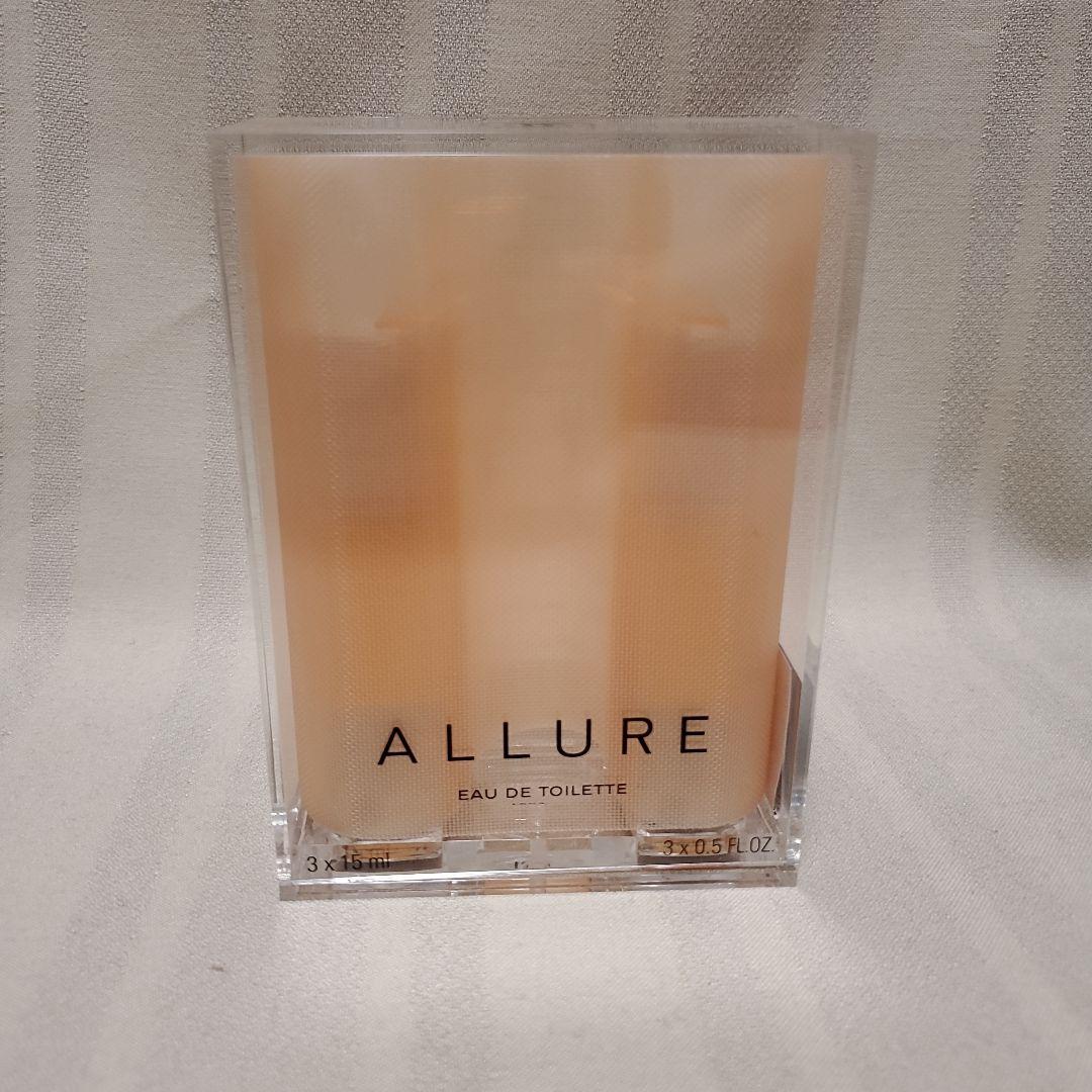 シャネル　アリュールオードゥトワレット　3本セット中2本 30ml アリュールオム オードゥトワレット ヴァポリザター(シャネル)の通販