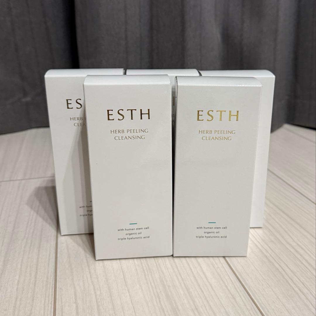 ESTH エス ハーブピーリングクレンジング 5本売り ミスト マスク 美容液