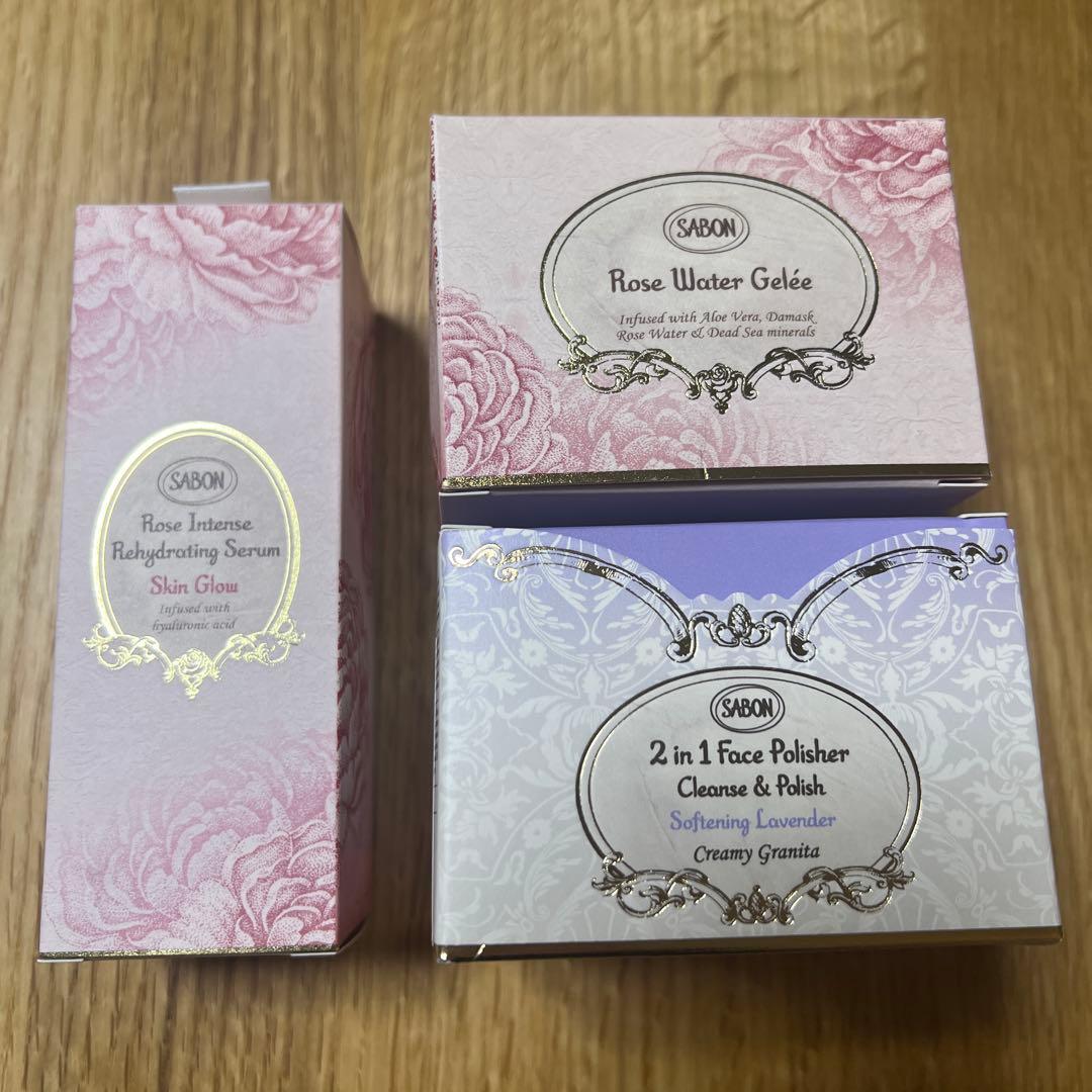 SABON サボン　　スキンケア3点セット