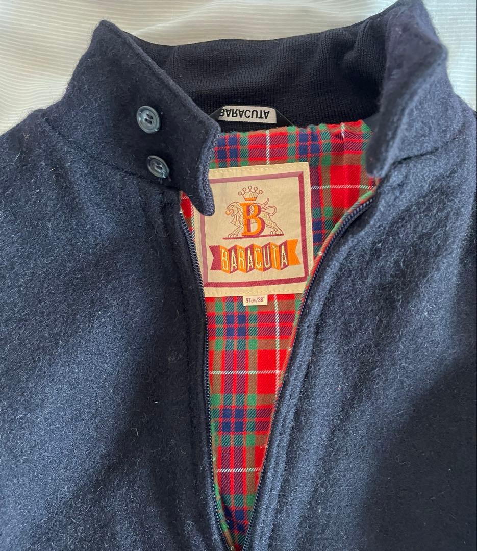 美品 バラクータ BARACUTA G9 ウール ダークネイビー 濃紺 38 - メルカリ