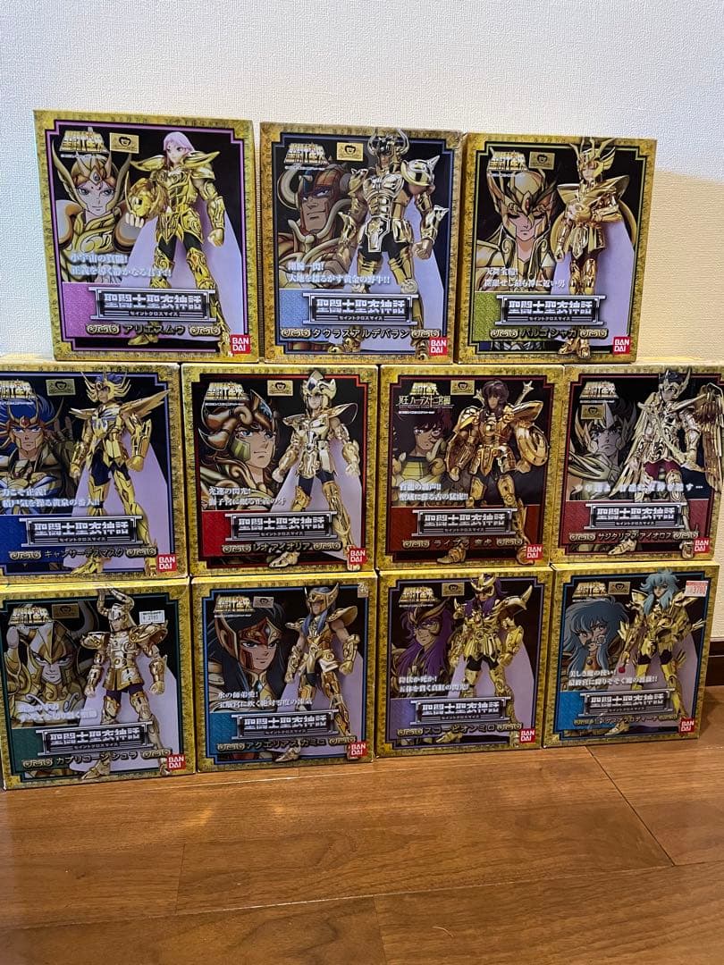 聖闘士聖衣神話 ゴールド聖闘士（聖衣）11体セット とろ＋ひまつぶし | 聖闘士聖衣神話APPENDIX：黄金聖衣オブジェ [レビュー]