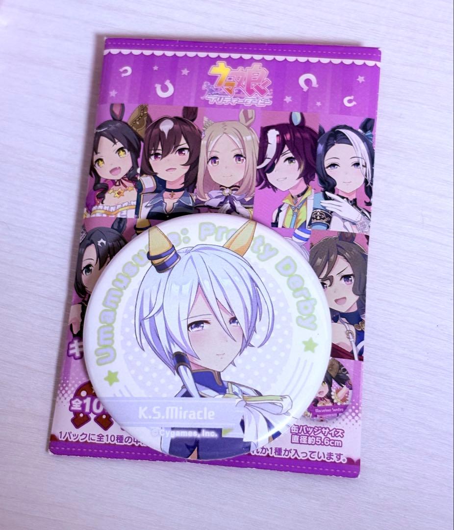 ウマ娘 キャラバッジ ケイエスミラクル - メルカリ