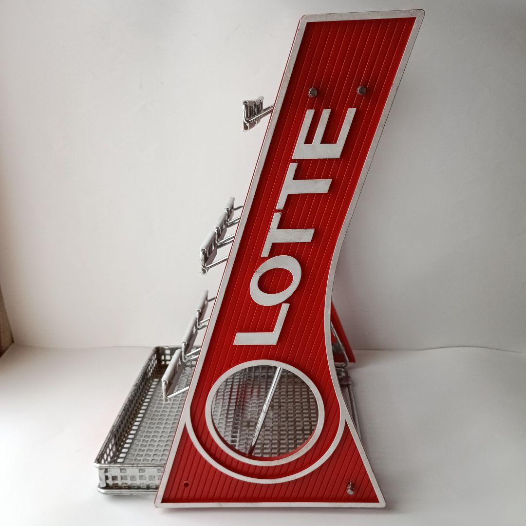 LOTTE ディスプレイスタンド 赤 - メルカリ