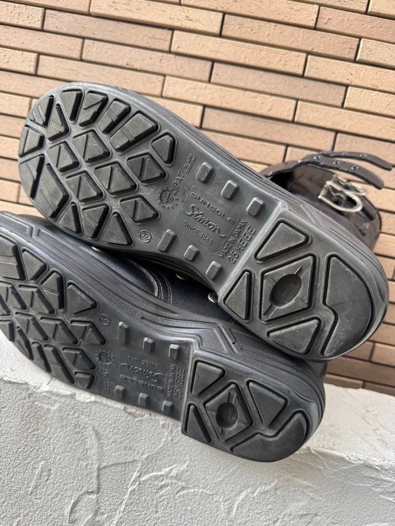 SHIMON シモン 安全靴 半長靴 警察官着用タイプ 警備靴 - メルカリ