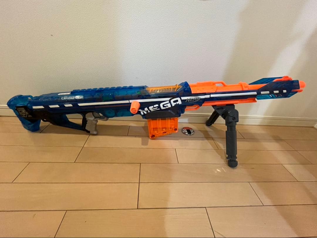 ナーフ　メガセンチュリオン　トイザらス限定　青