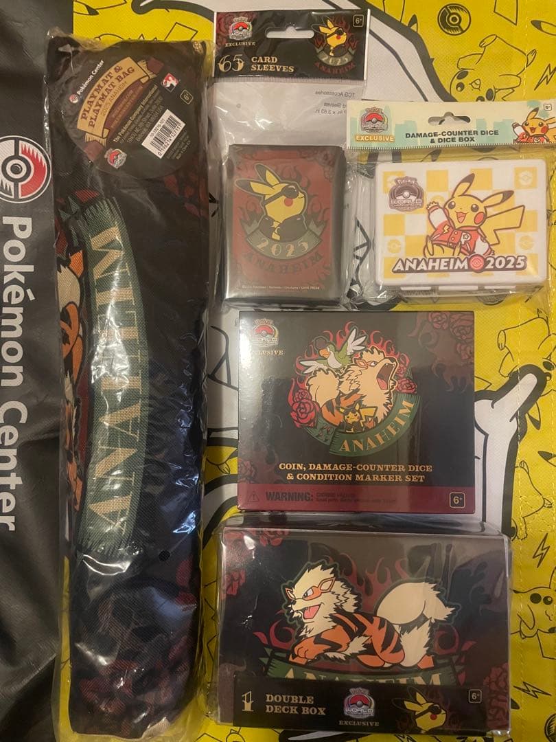 WCSアナハイム サプライ 5点セット ④