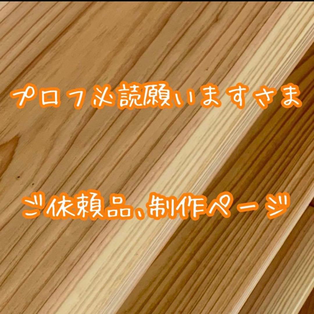 プロフ必読願いますさま専用、ご依頼品の制作ページ 2026年最新】プロフ必読様専用の人気アイテム - メルカリ