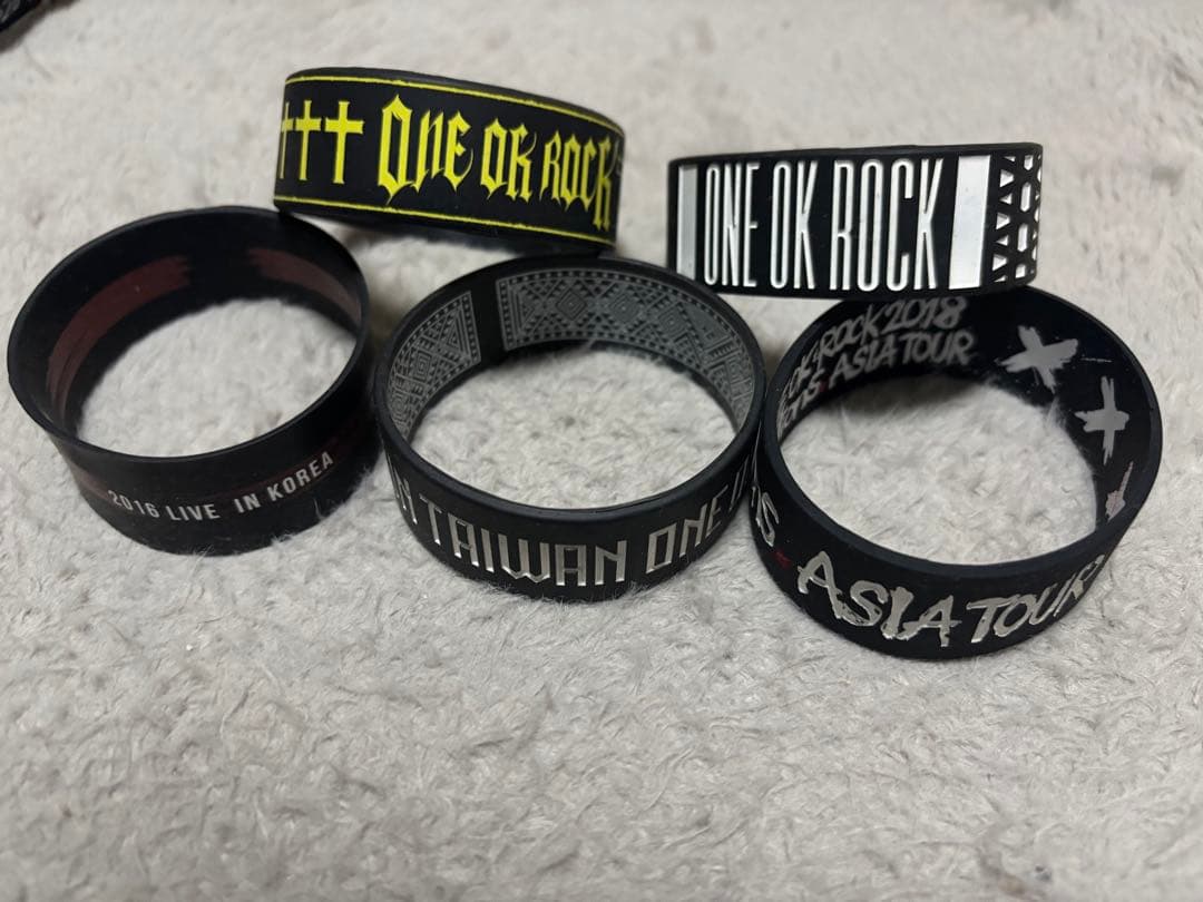 【希少！】ONE OK ROCK 海外公演 ラバーバンド 5本セット Amazon.co.jp: ONE OK ROCK ワンオクロック ワンオク WITH Orchestra