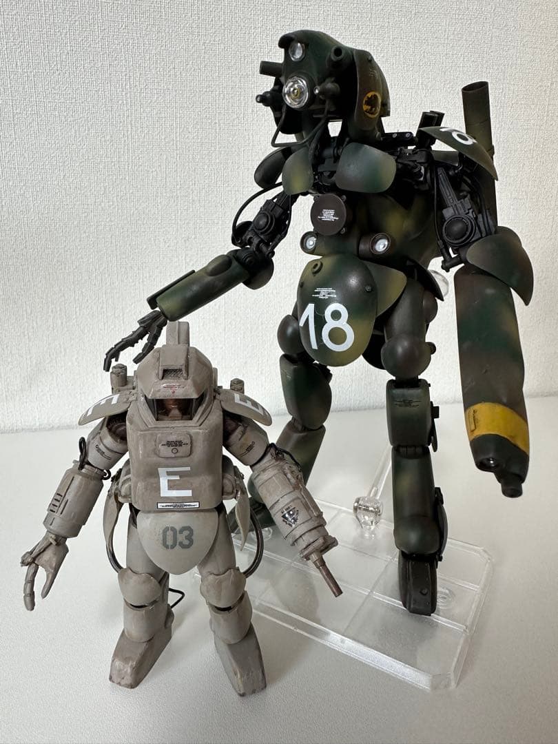 1/20 マシーネンクリーガー　ハセガワ　NITTO SF3D 塗装完成品２個