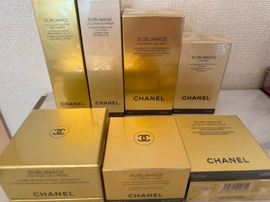 シャネル サブリマージュ　化粧水　クリーム7点  　定価36万6千円以上‼︎ 新品