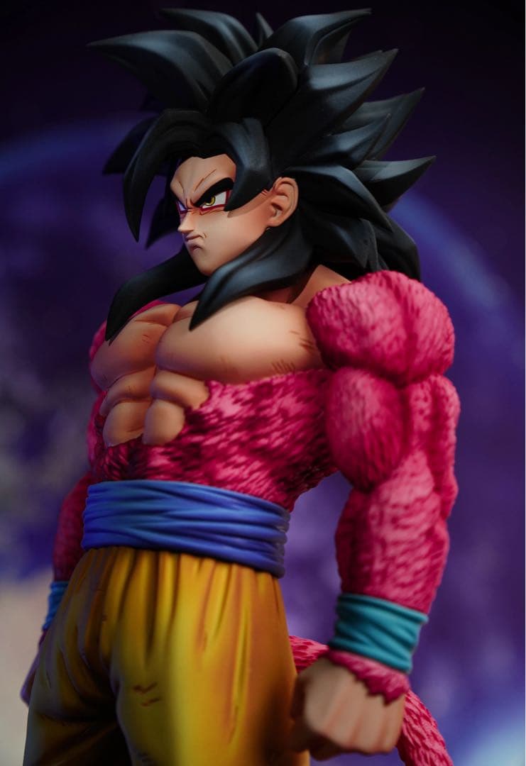 ドラゴンボールガレージキット 超サイヤ人4孫悟空スタチュー スケール