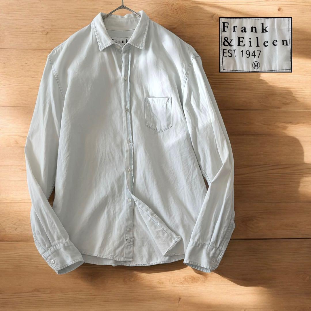トップス Frank&Eileen LUKE bleached denim shirts