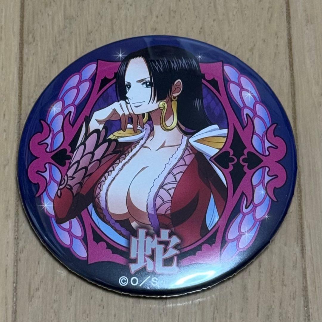 ワンピース 輩缶バッジ 第25弾 EGG HEAD エッグヘッド ハンコック